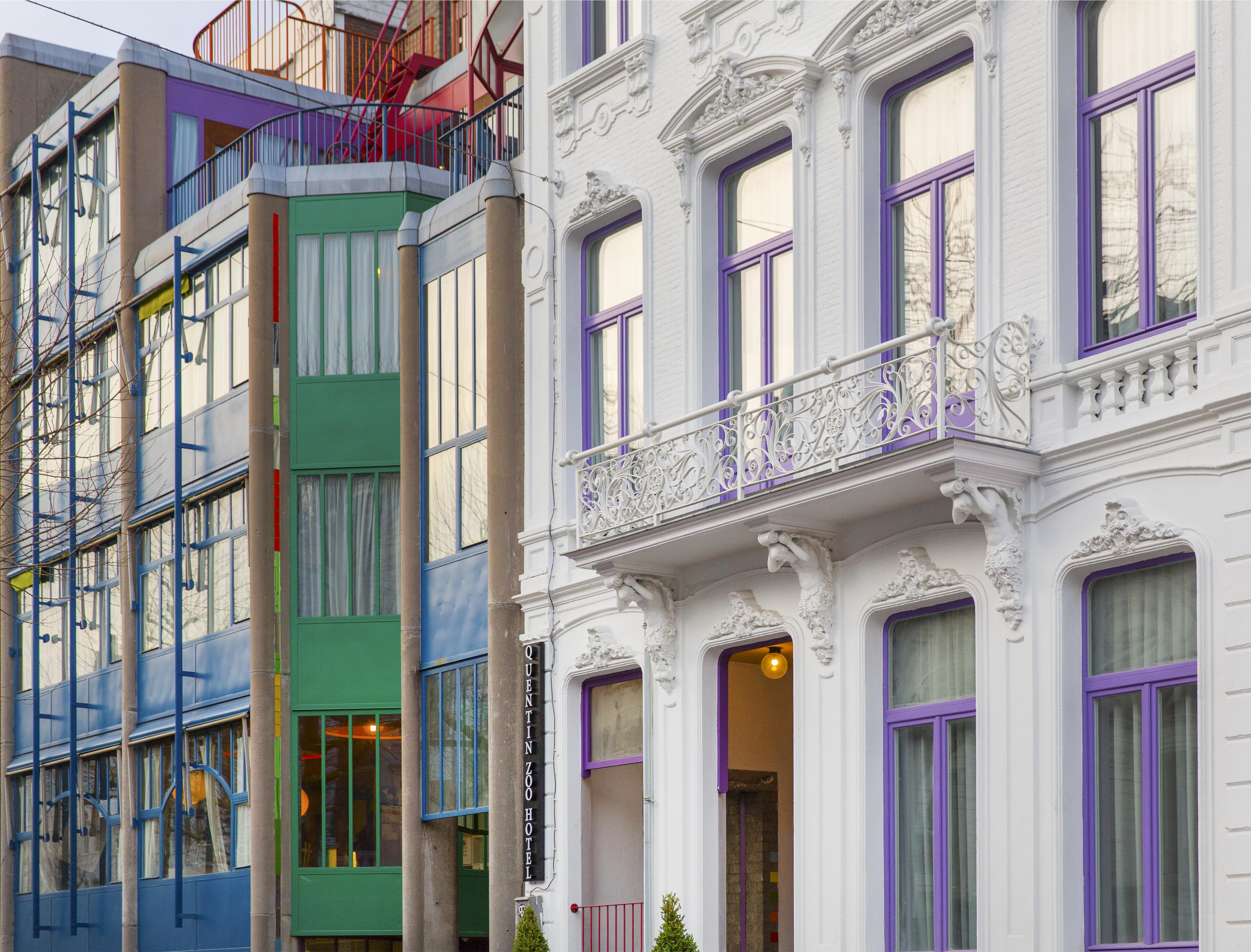 Quentin Zoo Hotel Amsterdam Exteriér fotografie